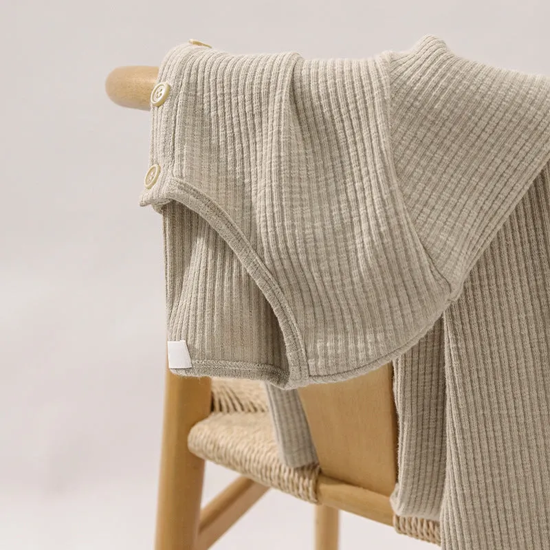 Autumn Thread T shirt Bottoming Shirt Vertical Sunken Stripe Draping Slimming Simple Gentle Knitted Top Women