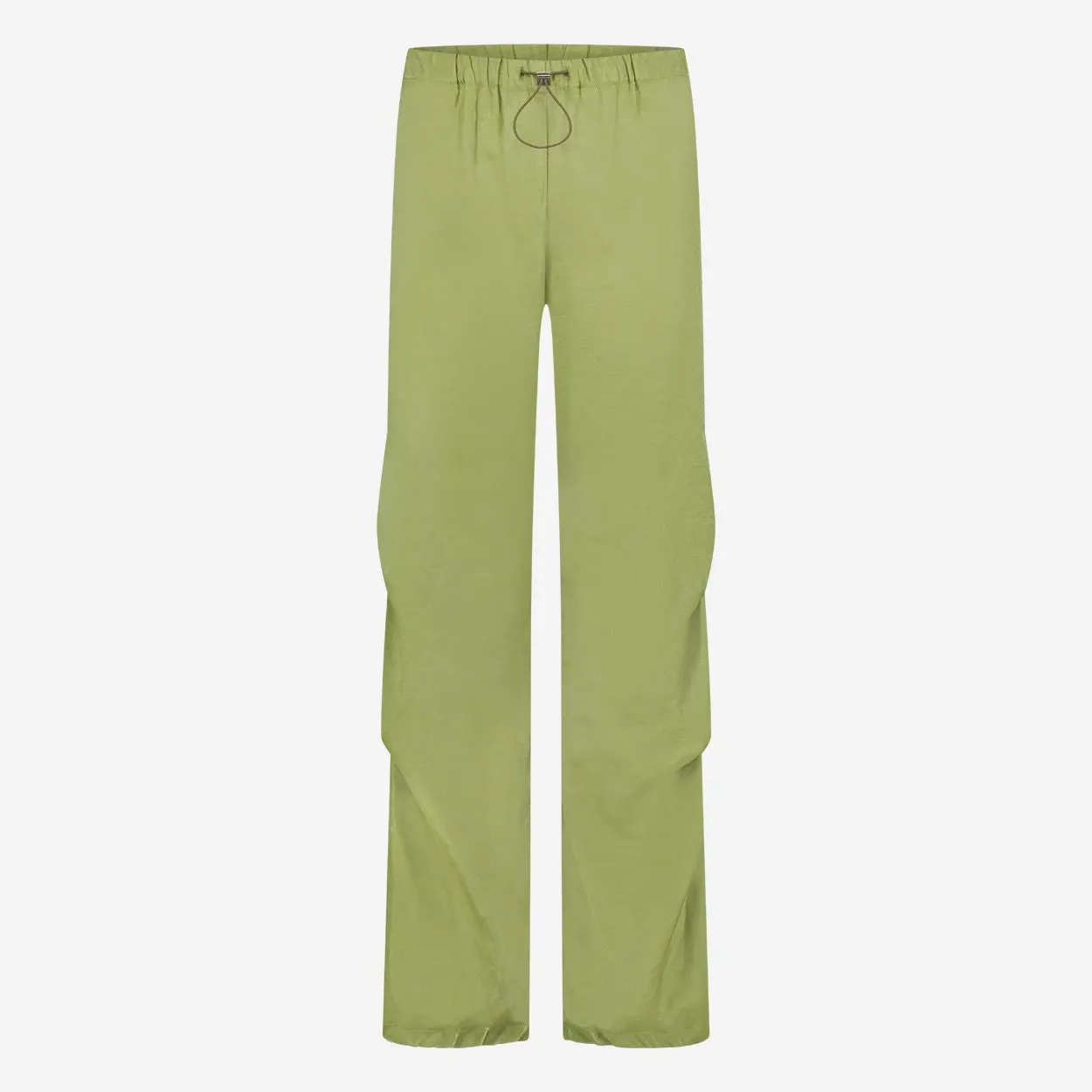 AvalonN shiny viscose pants | Lime