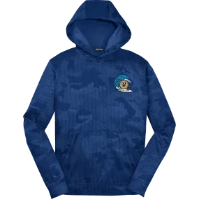 BagelEddi's Youth Sport-Wick CamoHex Fleece Hooded Pullover