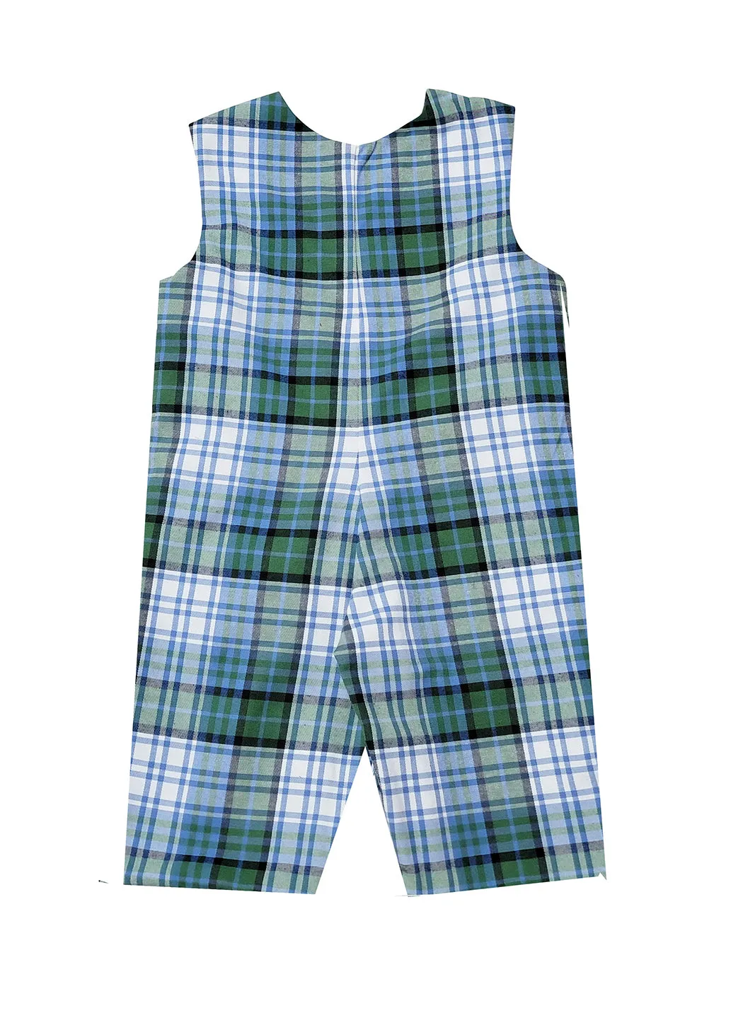Brett Blue Plaid  Fall  boy's Overall