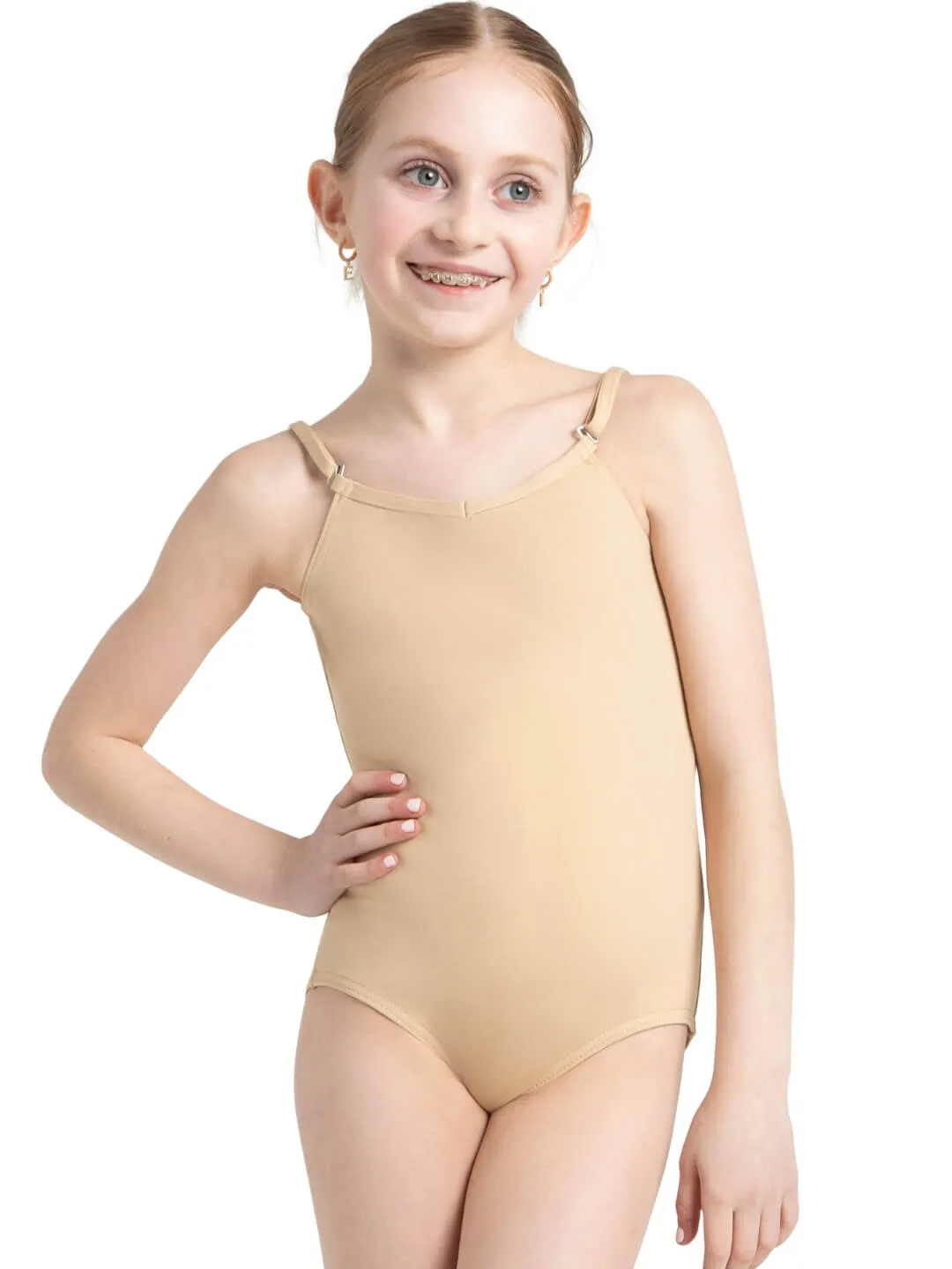 Camisole Leotard w/ Adjustable Straps - Girls