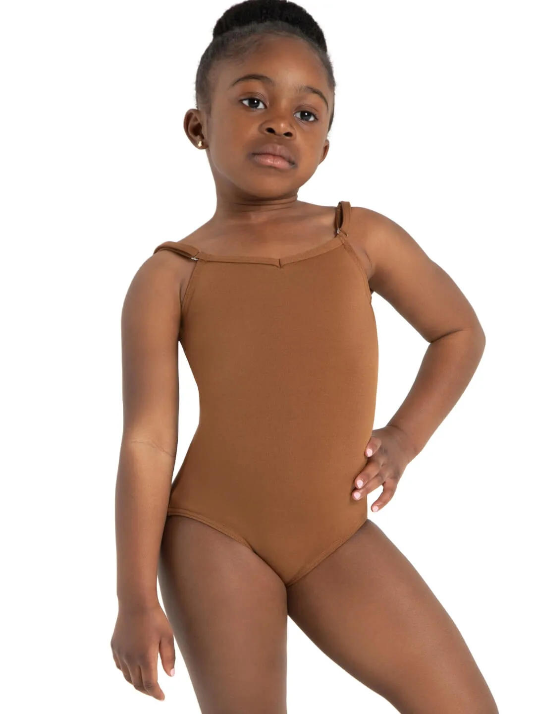 Camisole Leotard w/ Adjustable Straps - Girls