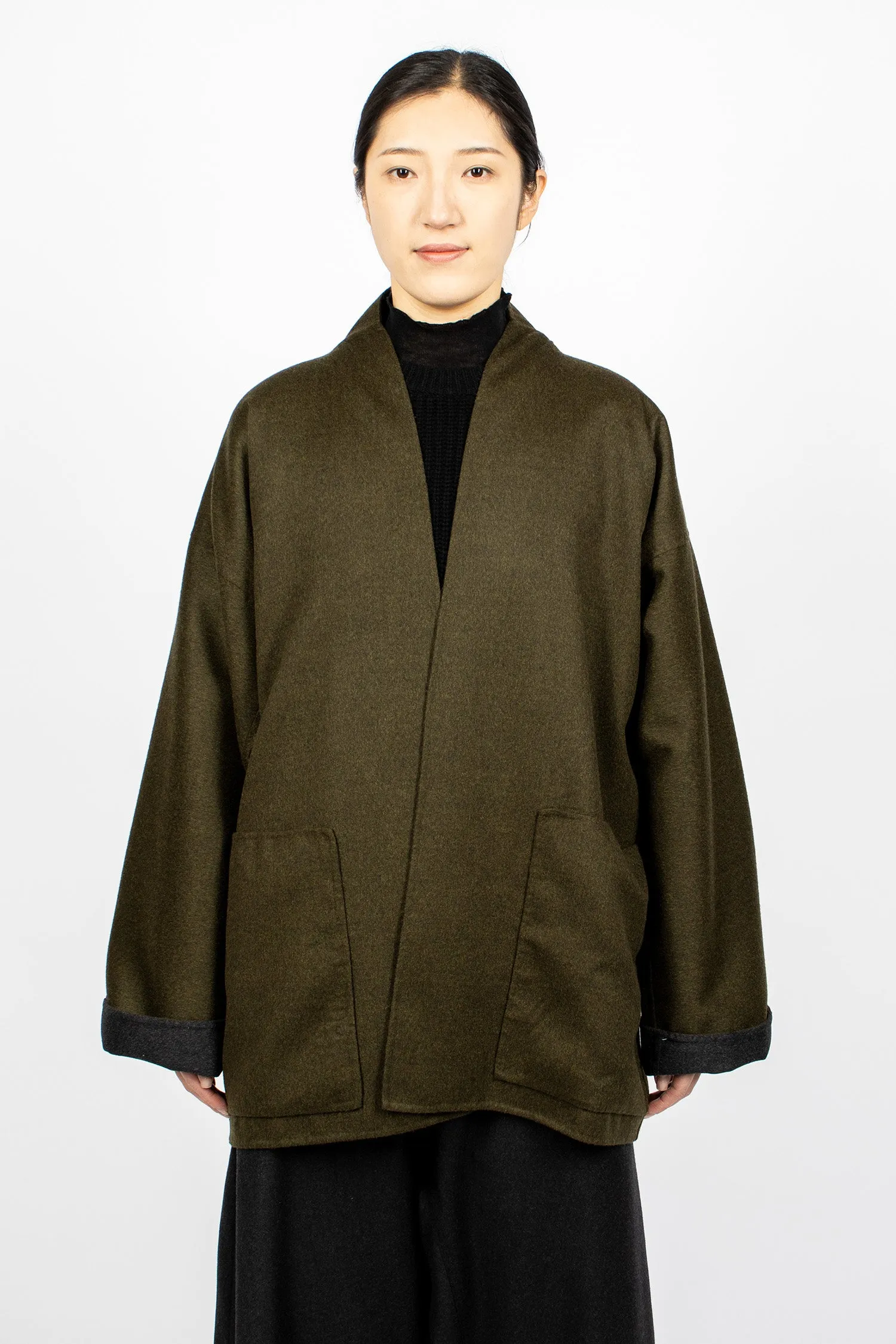 Chiba Reversible Jacket Beetle/Slate