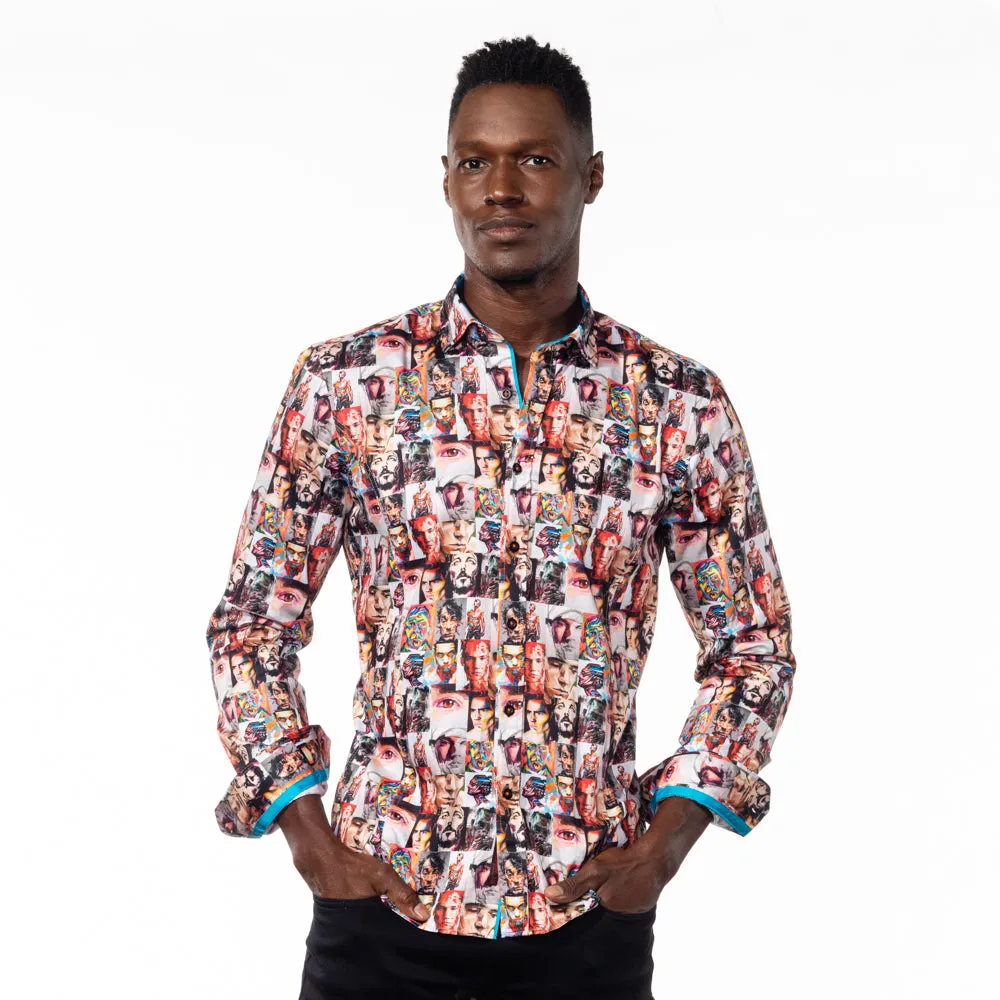 Chromatic Visage Button Down Shirt