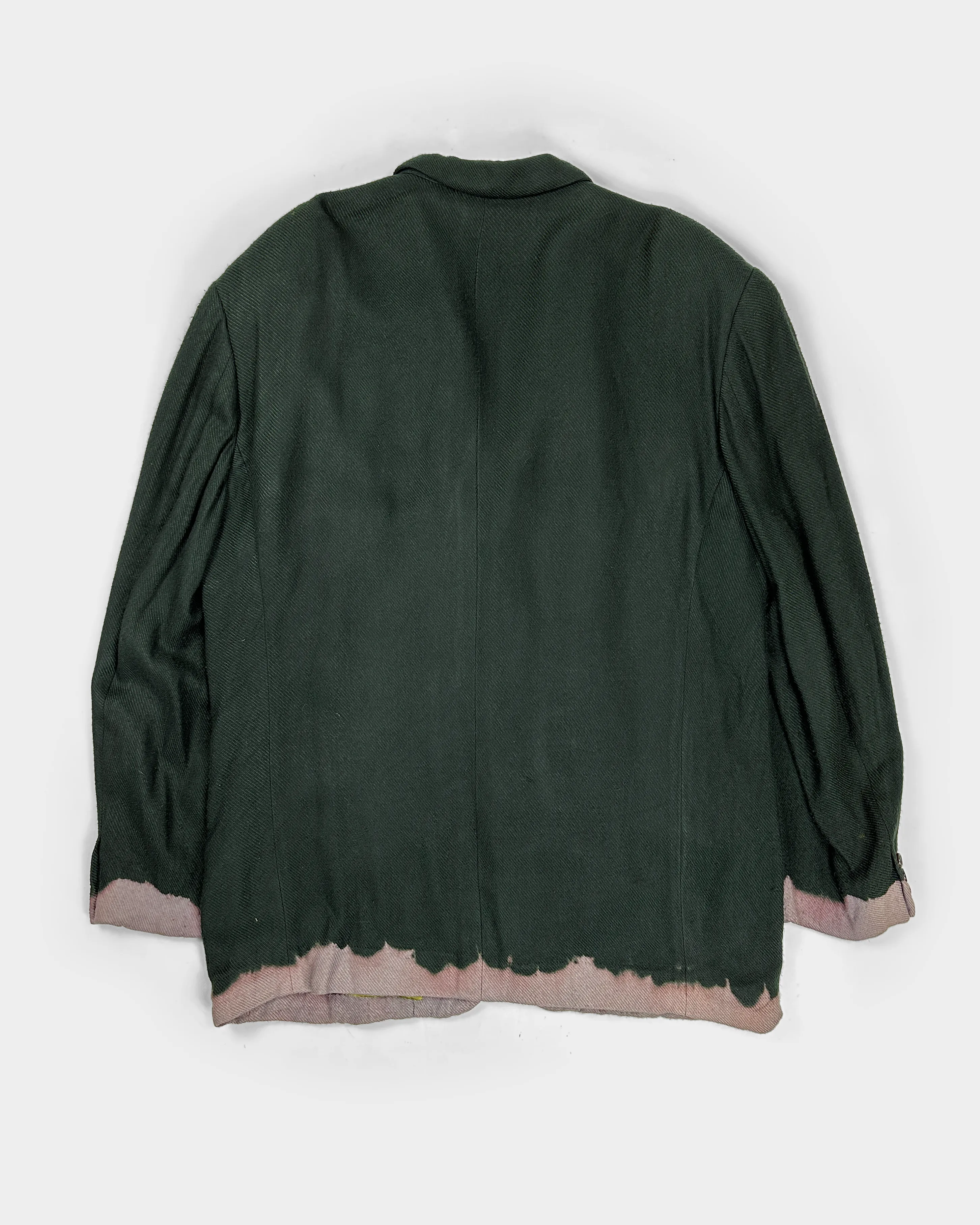 Comme Des Garçons Homme Plus Green Dyed Blazer FW 1993