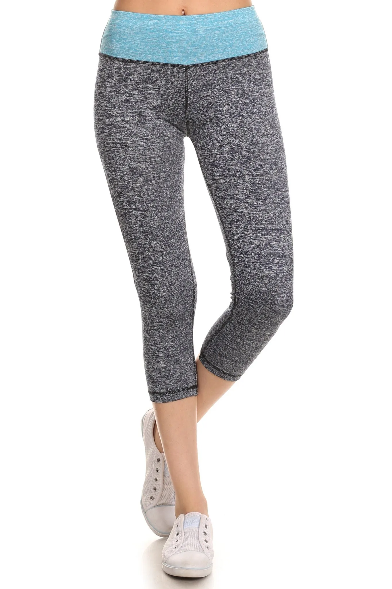 Cute in Colorblock Active Capri Leggings