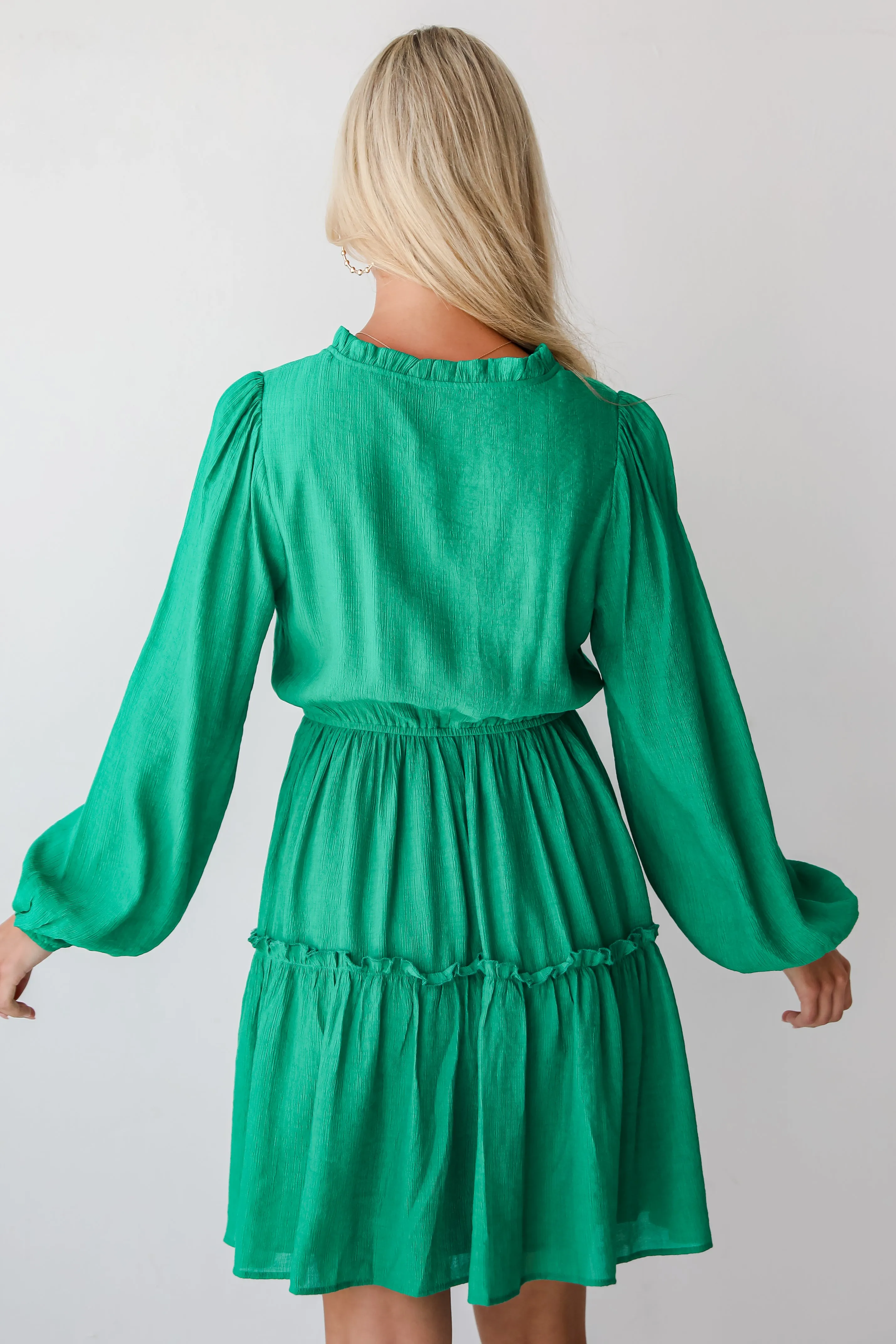FINAL SALE - Fresh Perspective Green Mini Dress
