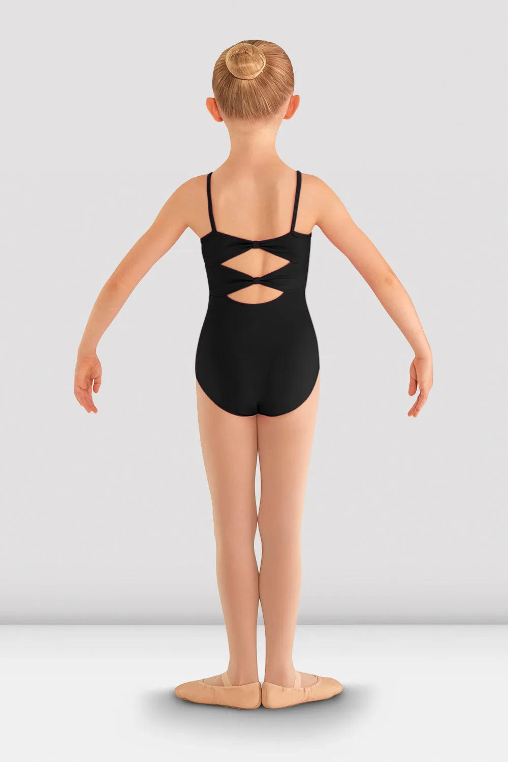 Girls Vehement Bow Back Leotard