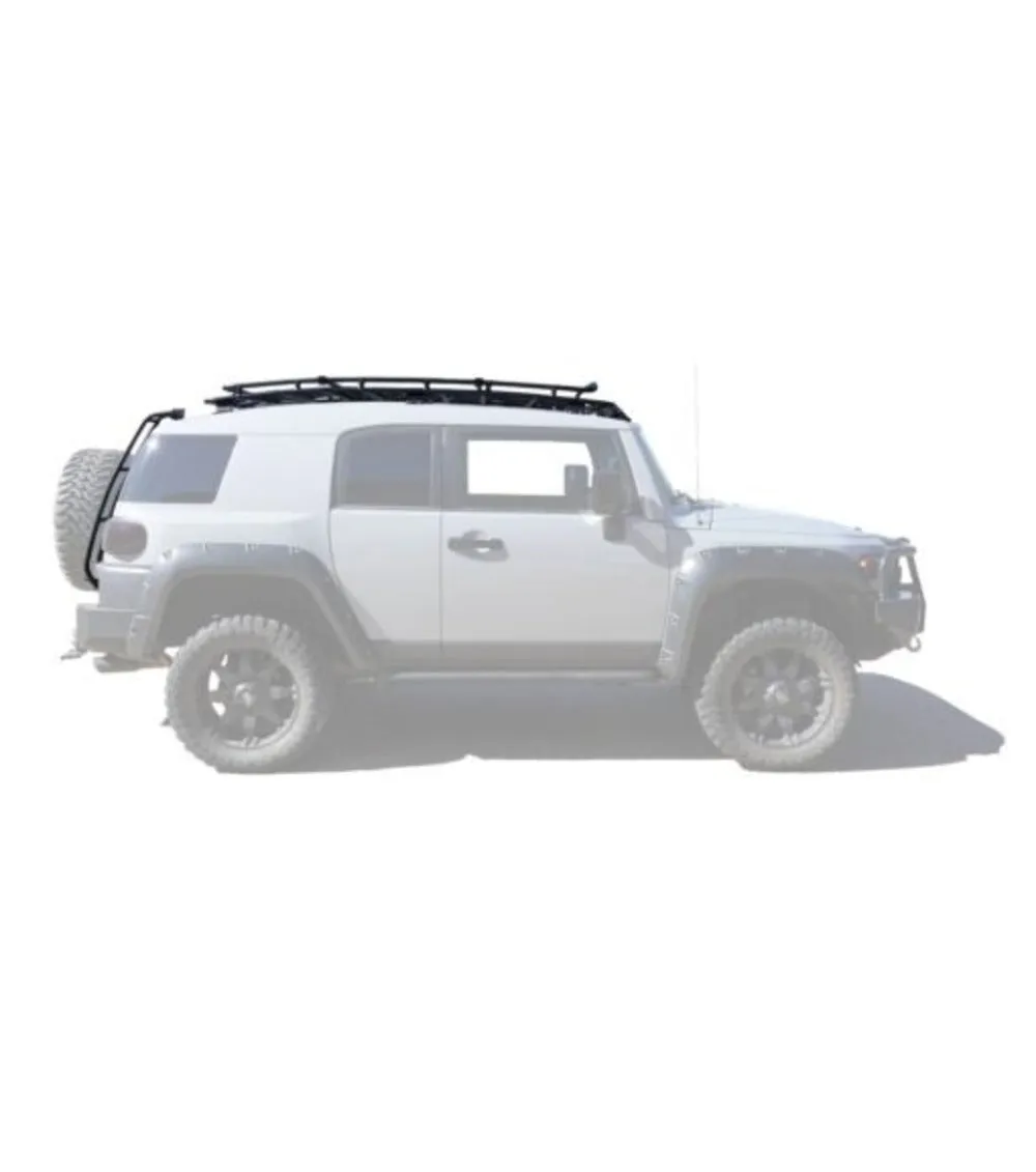 GOBI Toyota FJ Cruiser Stealth Roof Rack w/ Lightbar Setup - 2007-2014