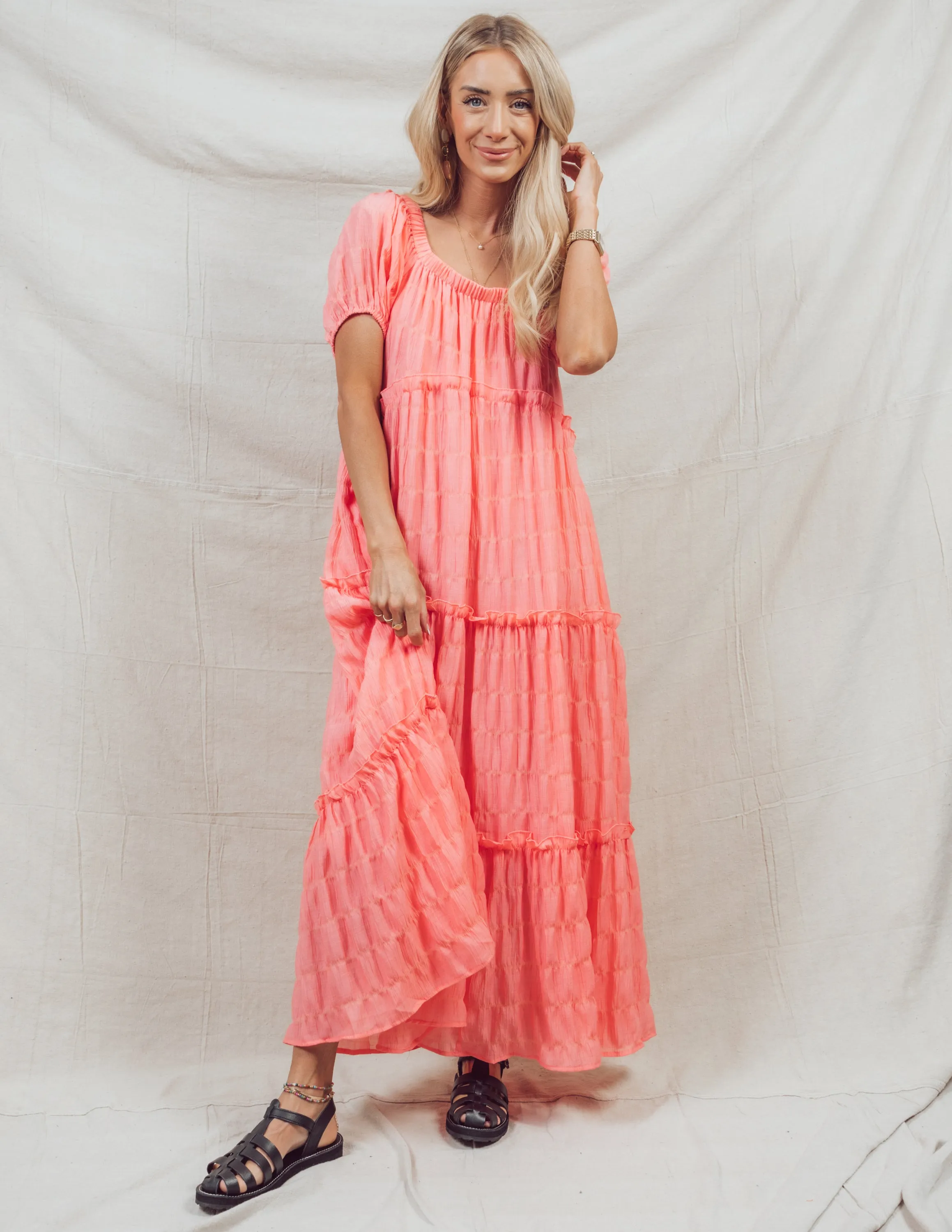 Isabella Ruffle Dress