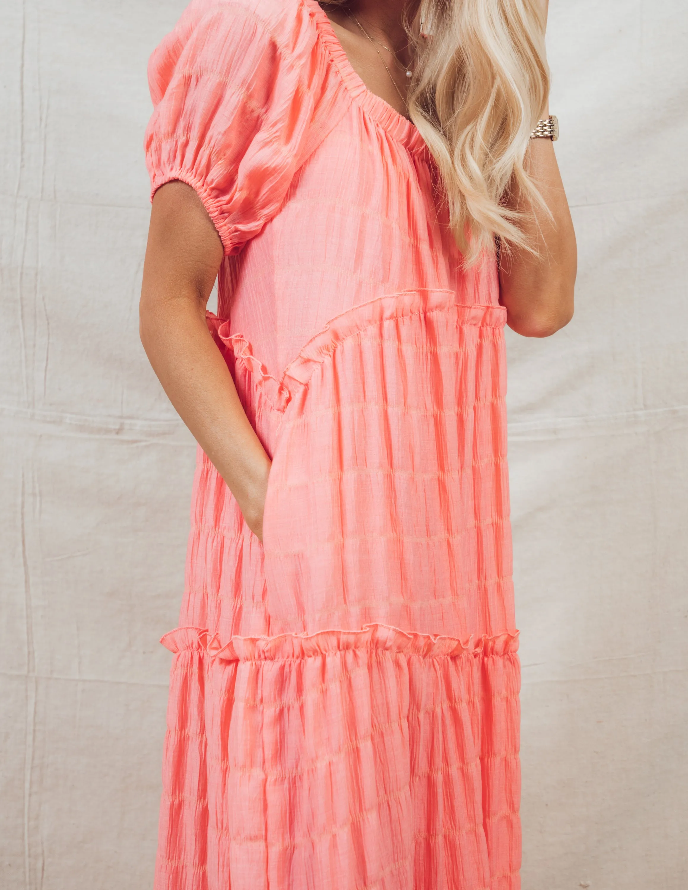 Isabella Ruffle Dress