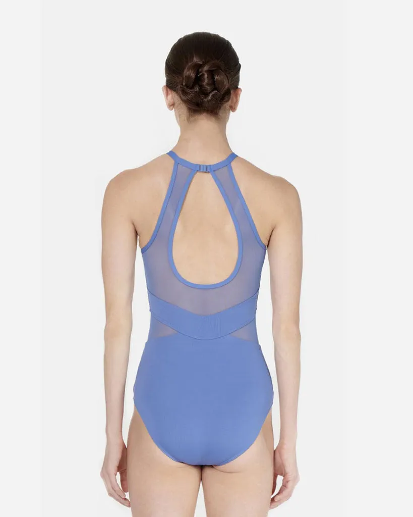 Lulli Dancewear Meredith High Neck Mesh Sweetheart Camisole Leotard - LUB822 Womens