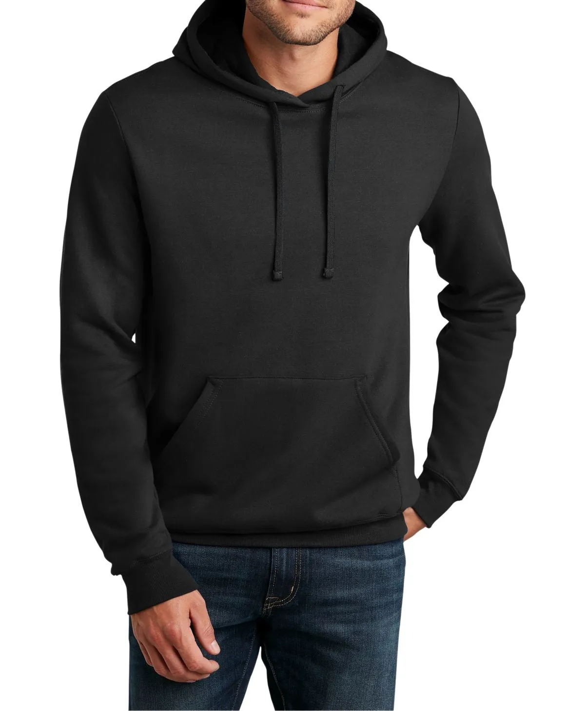 Men's Long Sleeve Hooded Pullover Sweatshirt with Pocket