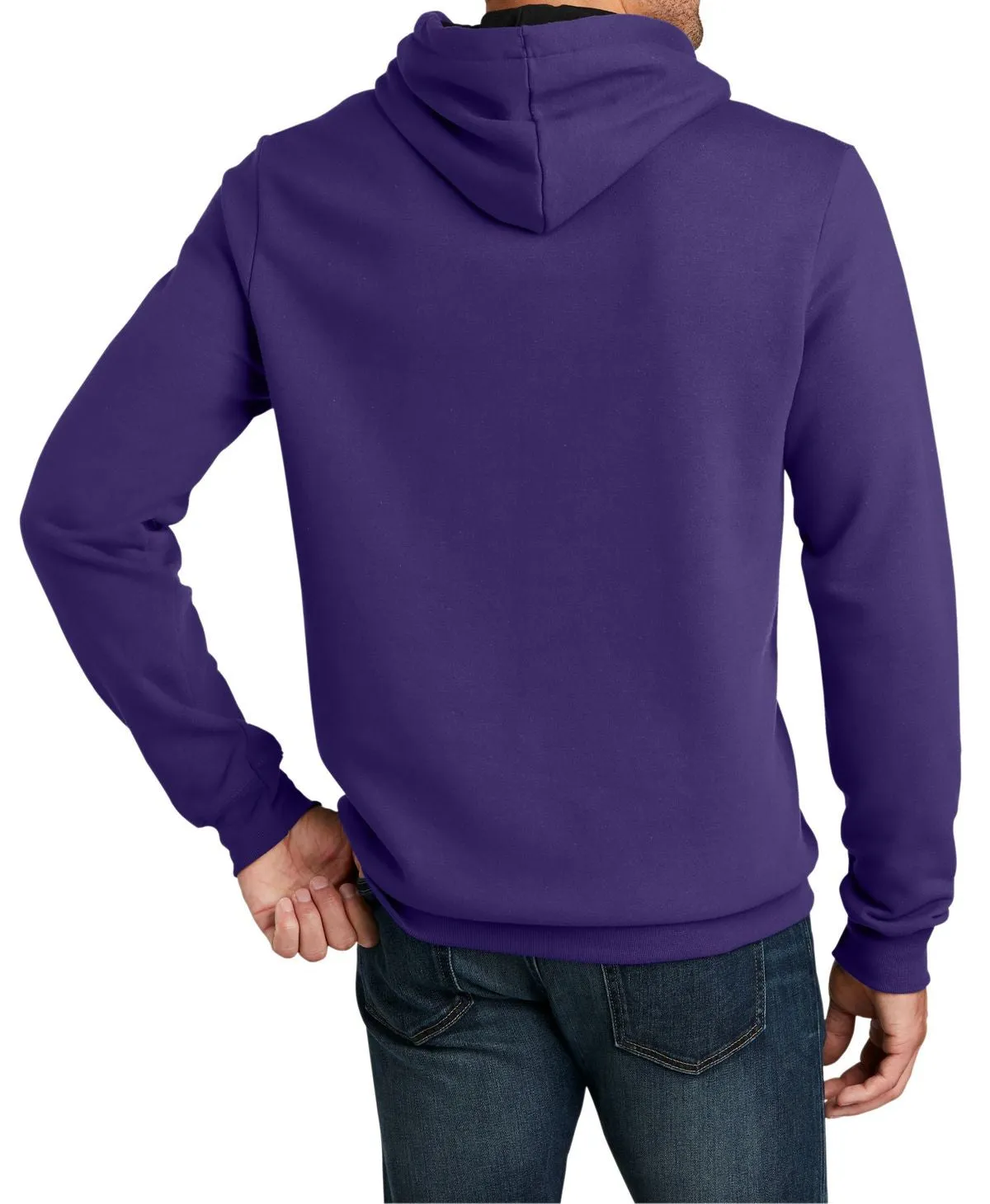 Men's Long Sleeve Hooded Pullover Sweatshirt with Pocket