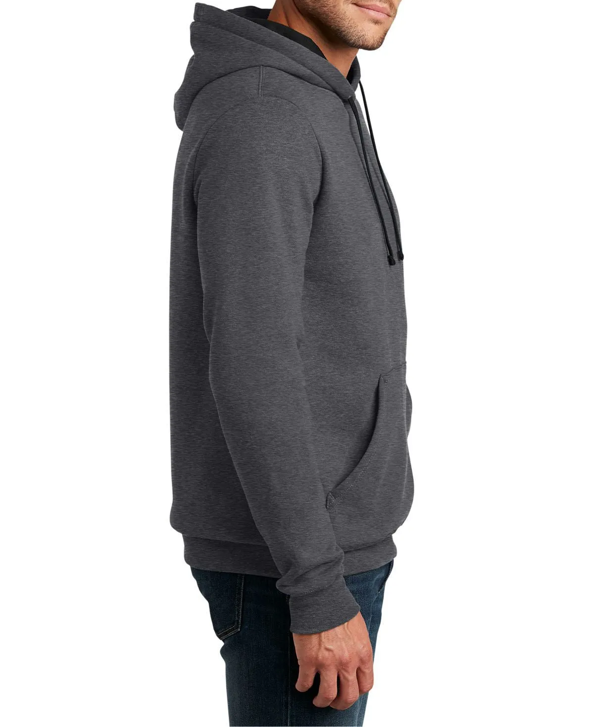 Men's Long Sleeve Hooded Pullover Sweatshirt with Pocket
