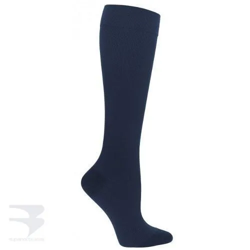 Men's Ribbed Dress Support Socks (30-40 mm Hg Compression)