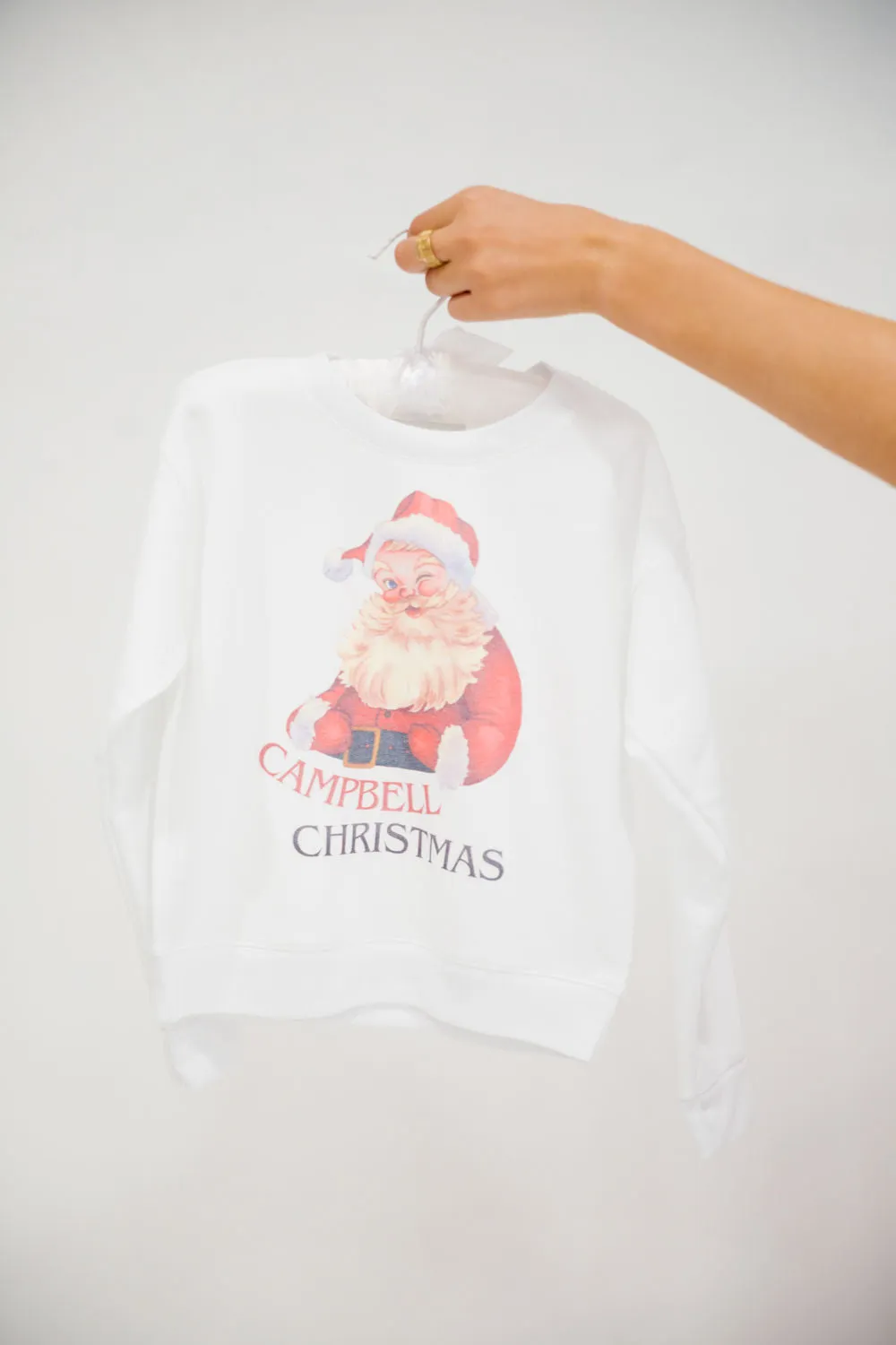 MINI KIDS CUSTOM JOLLY SANTA PULLOVER