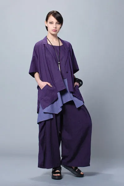 Minimalist Jacket in Crocus Napoli