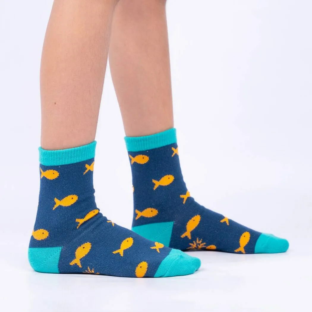 My Otter Half Kid's Crew Socks - 3 Pack