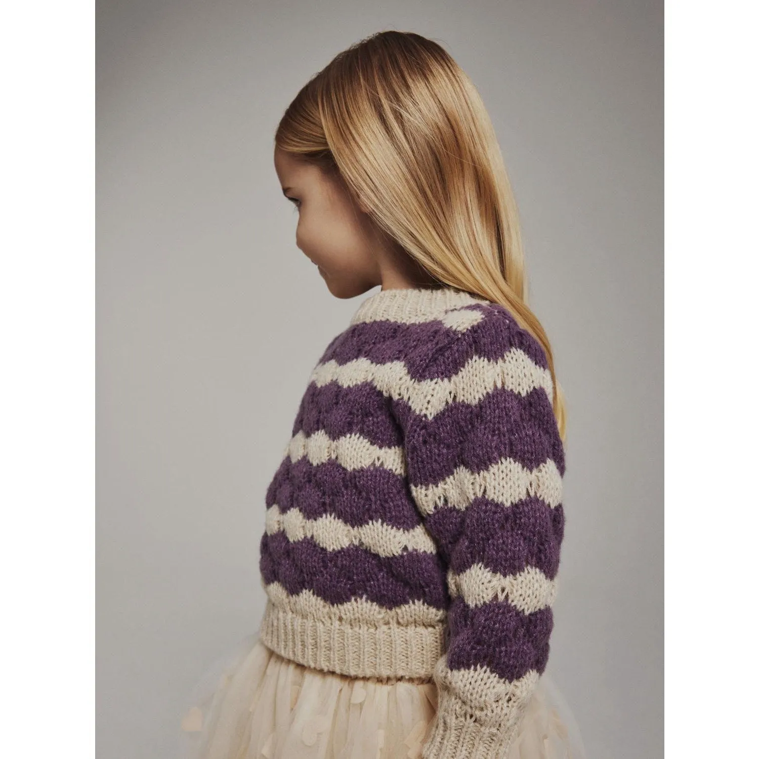 Name It Arctic Dusk Nebib Knit Blouse