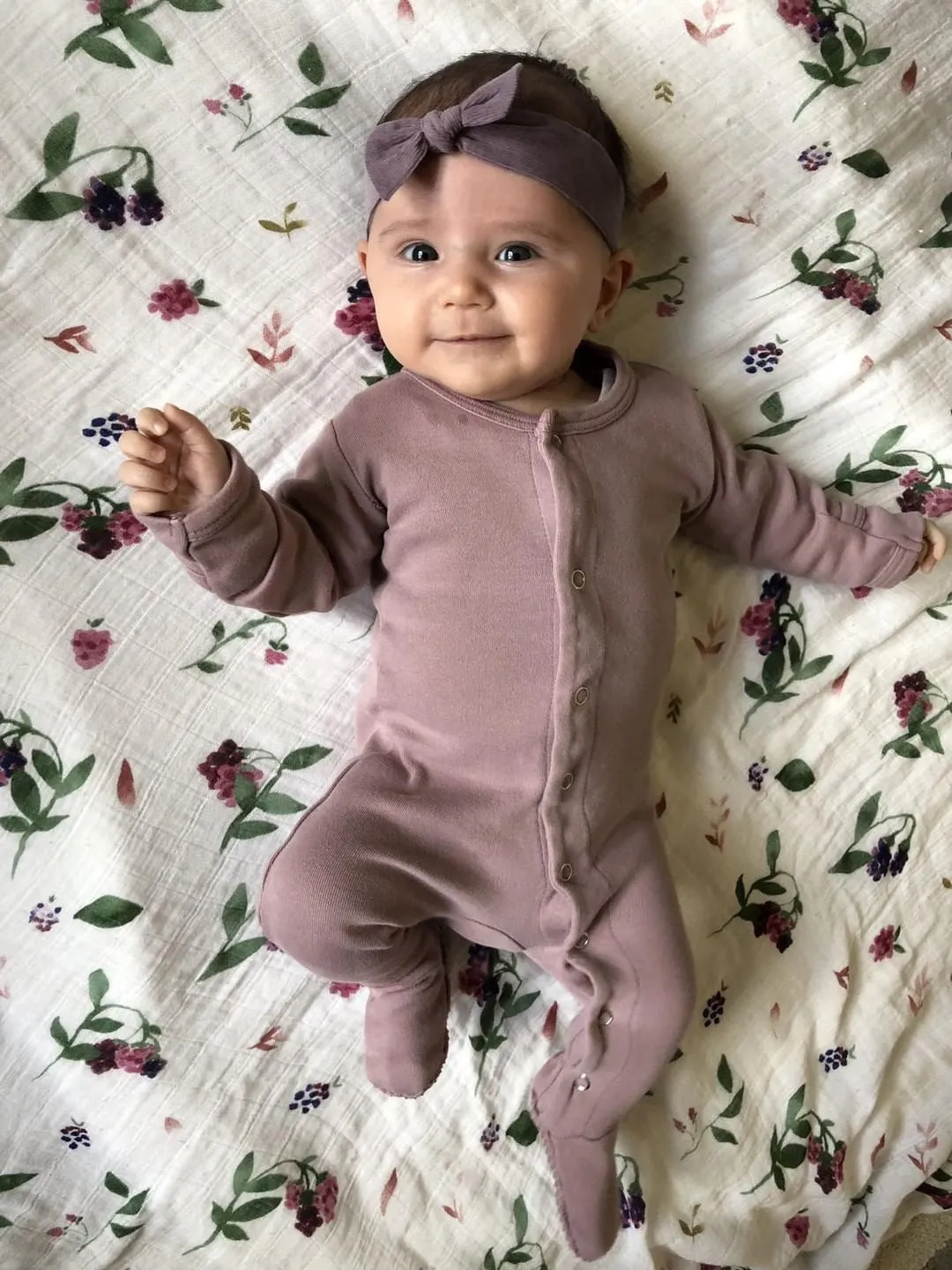 Organic Snap Footie
