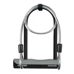 Oxford Shackle 12 Duo U-Lock & 1200mm Lockmate Lock