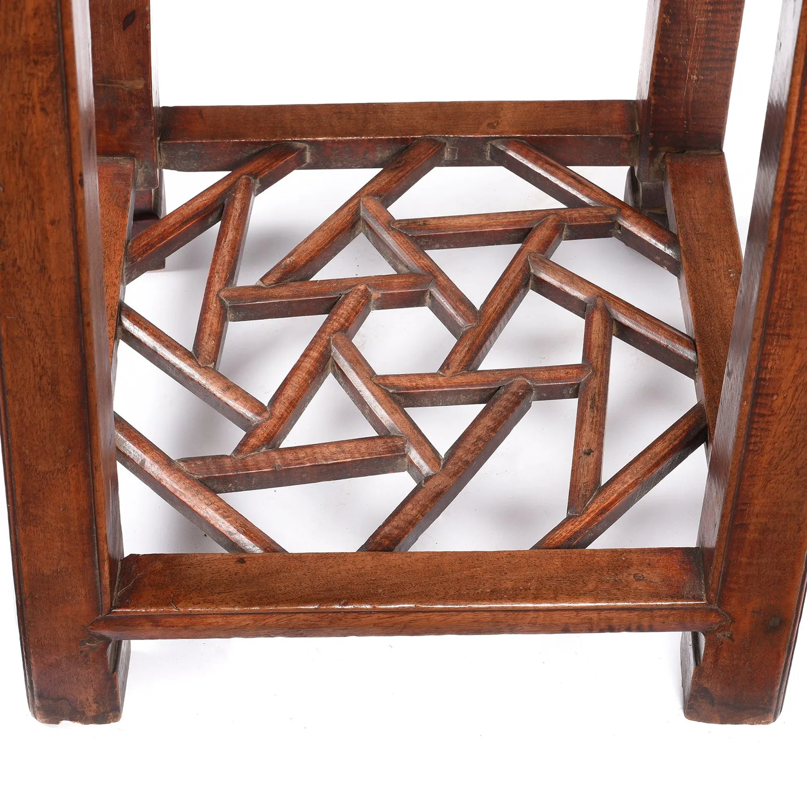 Pair Of Chinese Flower Stand From Jiangsu - 19thC