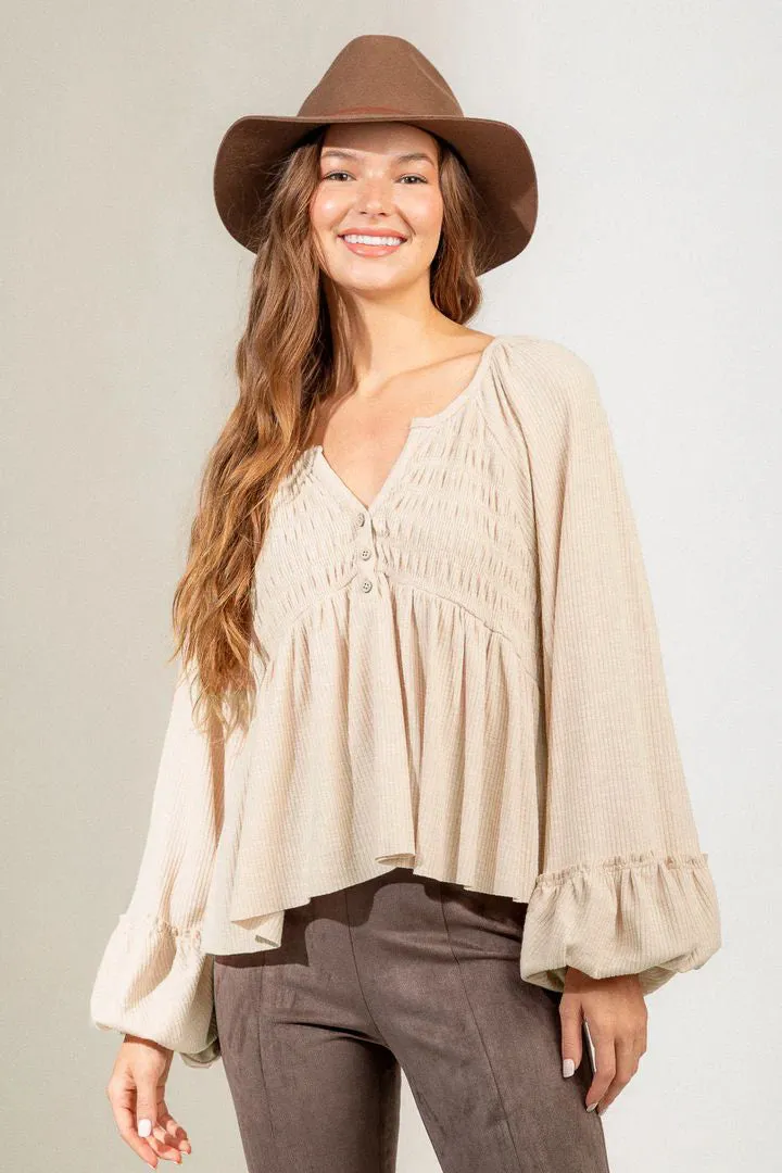 Spring Autumn Women Clothing Pleated Sunken Stripe Knitted Bottoming Shirt Top