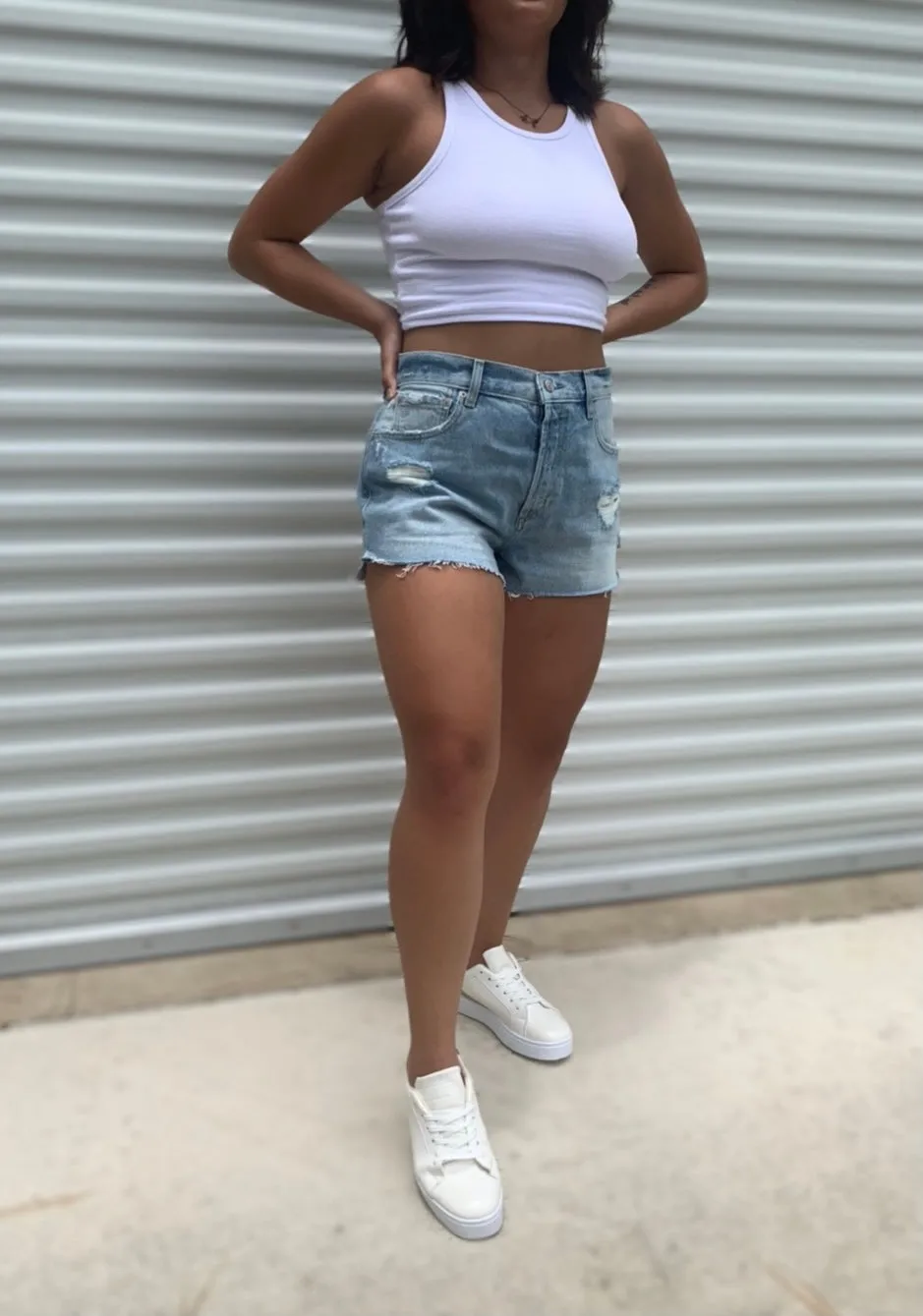 Tessa Sleeveless Crop Tank