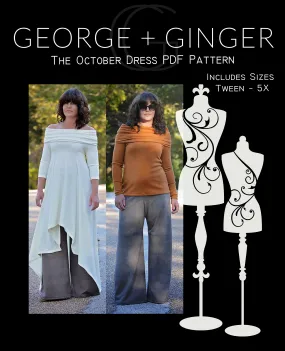 The October Dress PDF Sewing Pattern