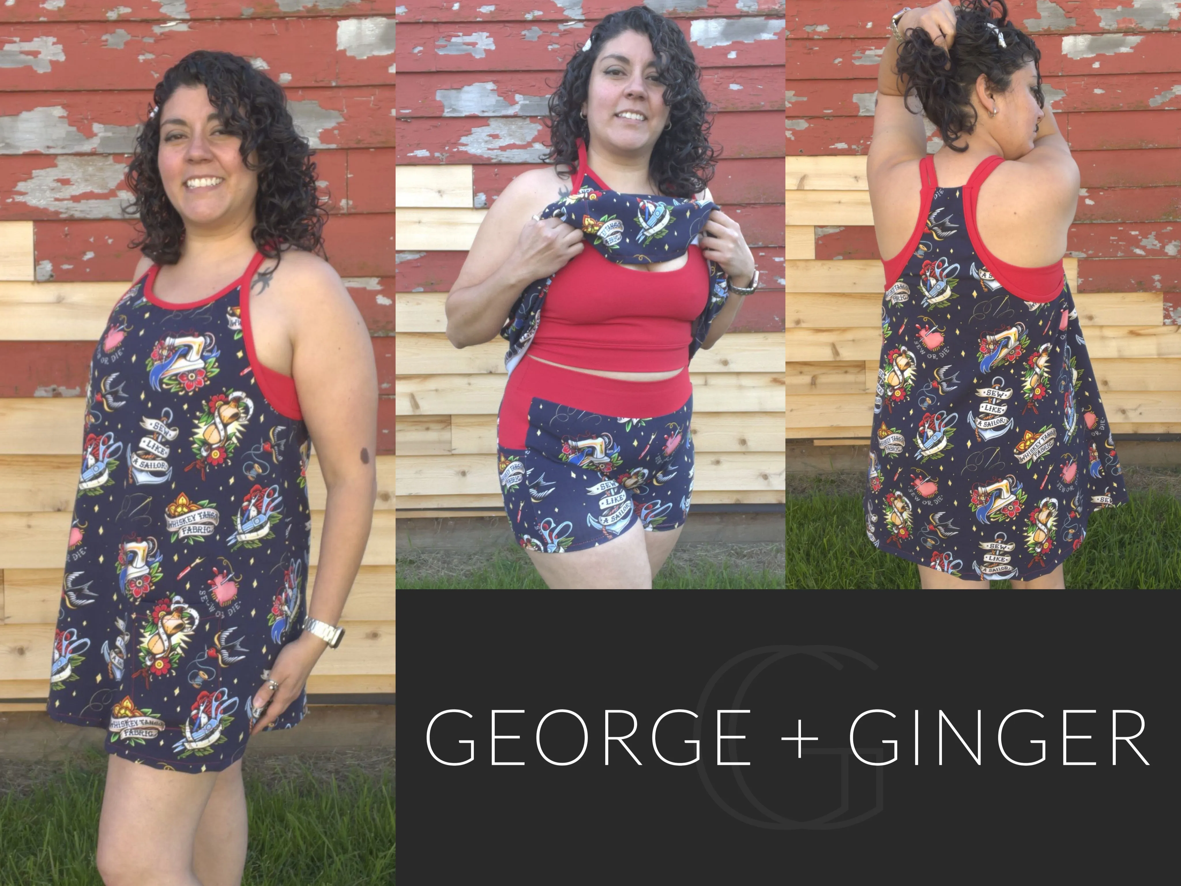 The Orbital Dress PDF Sewing Pattern