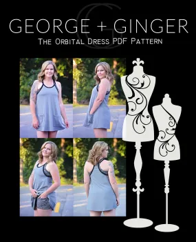 The Orbital Dress PDF Sewing Pattern