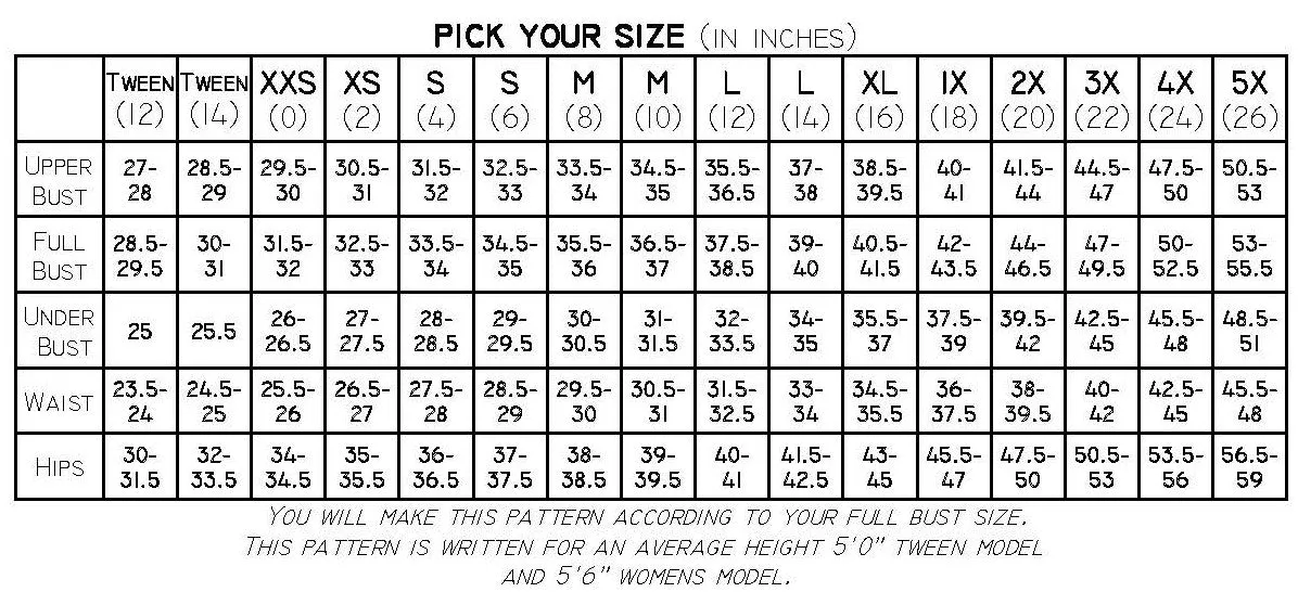 The SoTa Tunic and Dress PDF Sewing Pattern