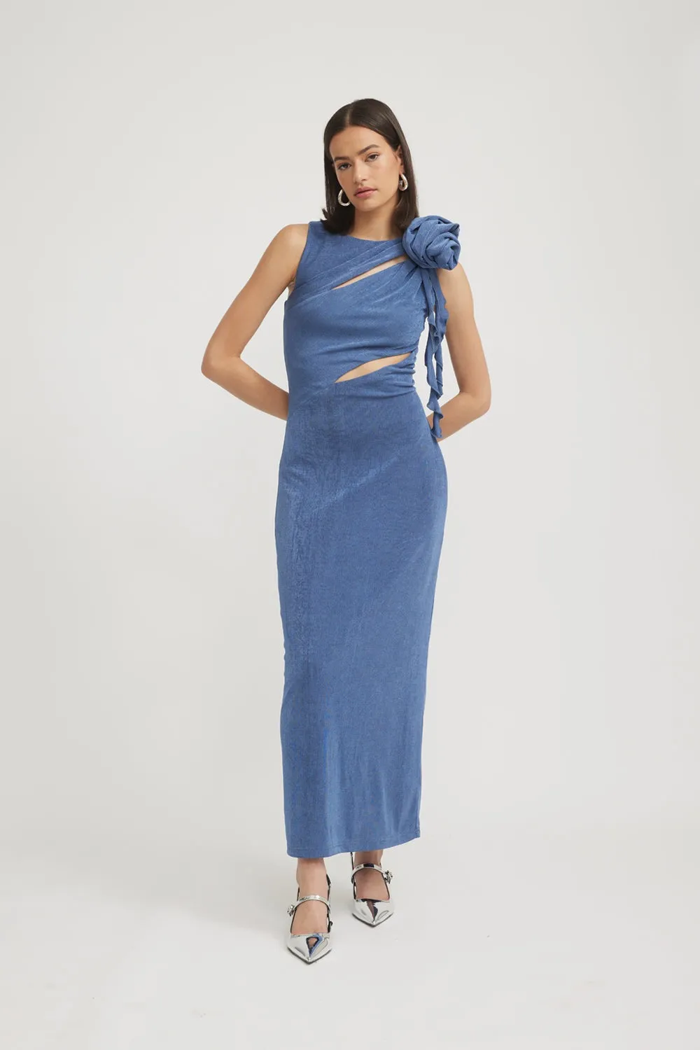 Tojhà Jolie Dress - Deep Marine
