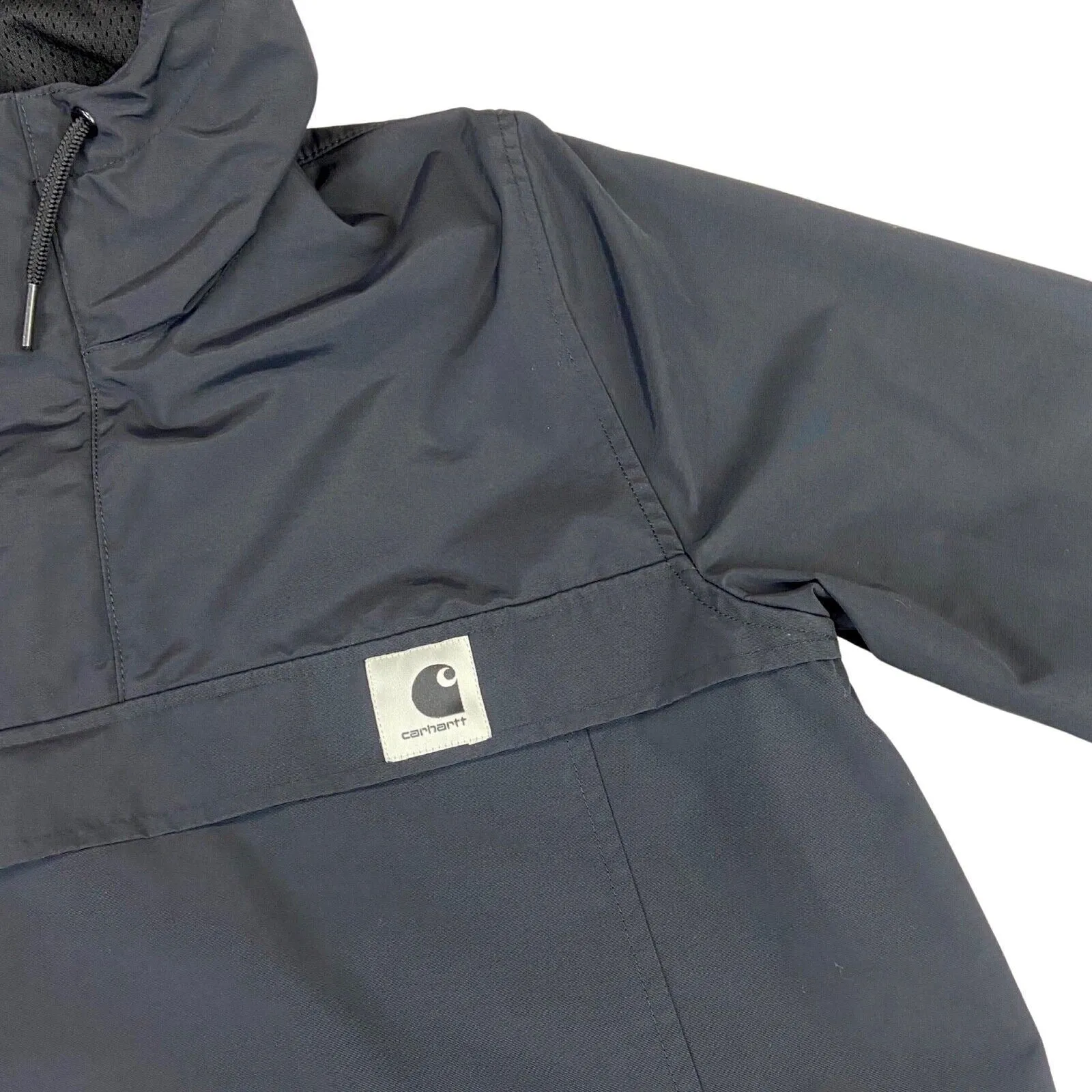 Vintage 00s Black Carhartt Pullover Waterproof Jacket M