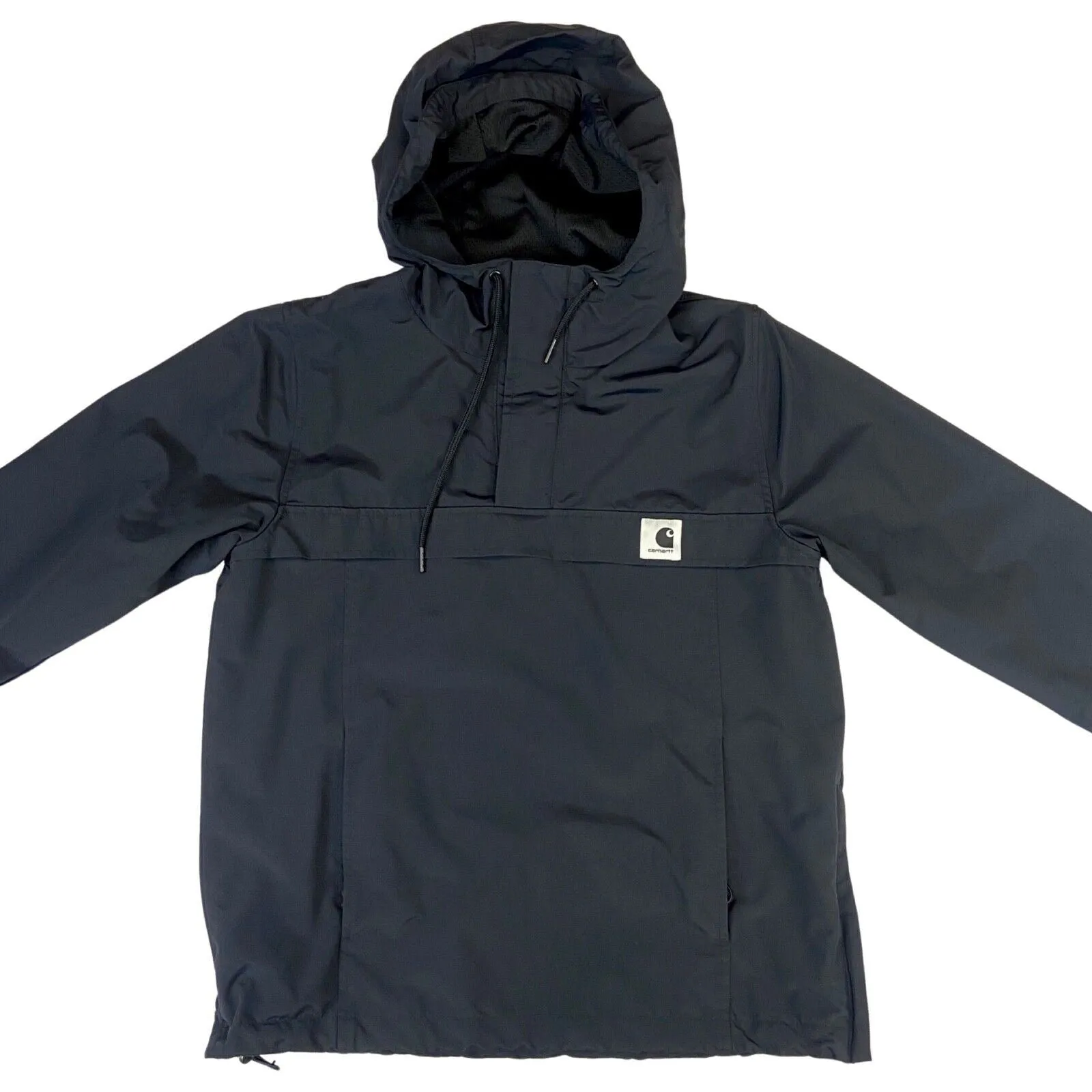Vintage 00s Black Carhartt Pullover Waterproof Jacket M