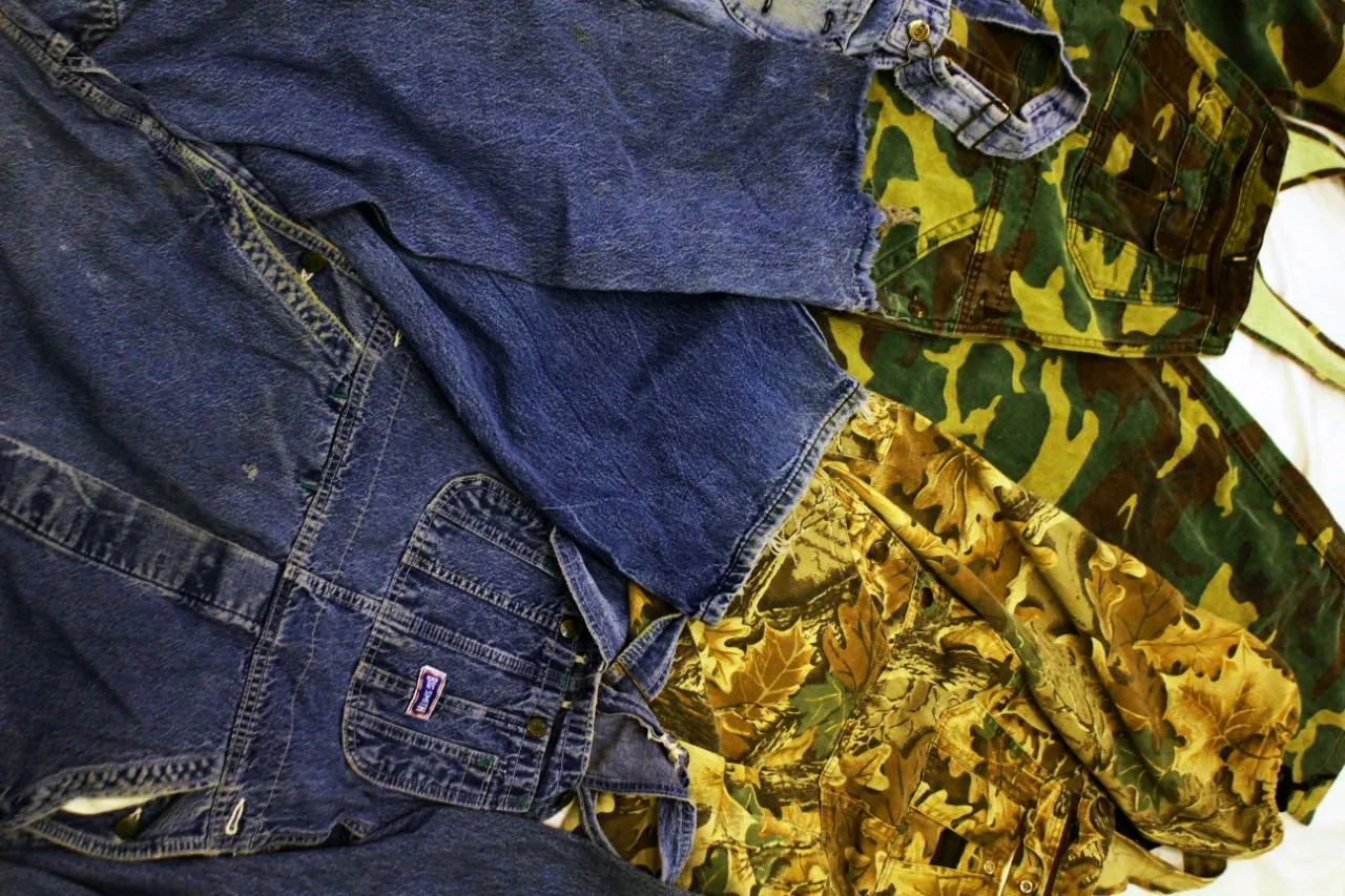 Vintage Denim overall 10 pieces Bundle