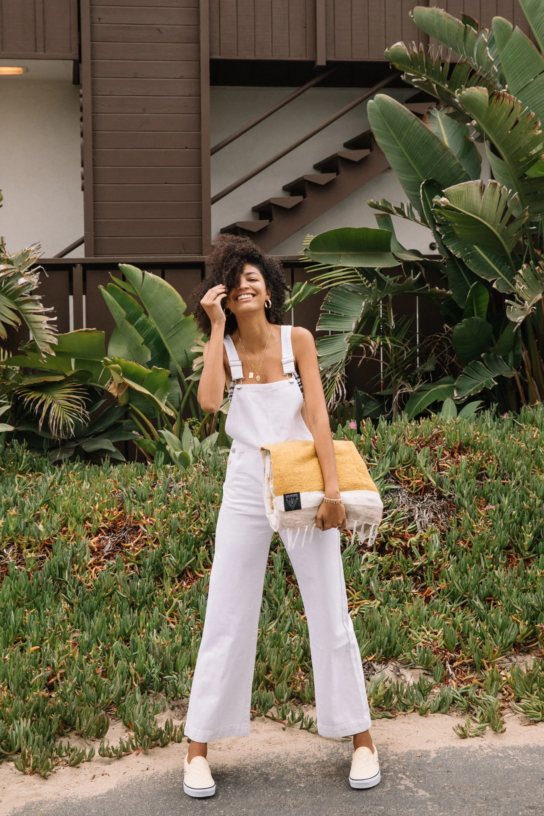 Vintage White Old Mate Overall