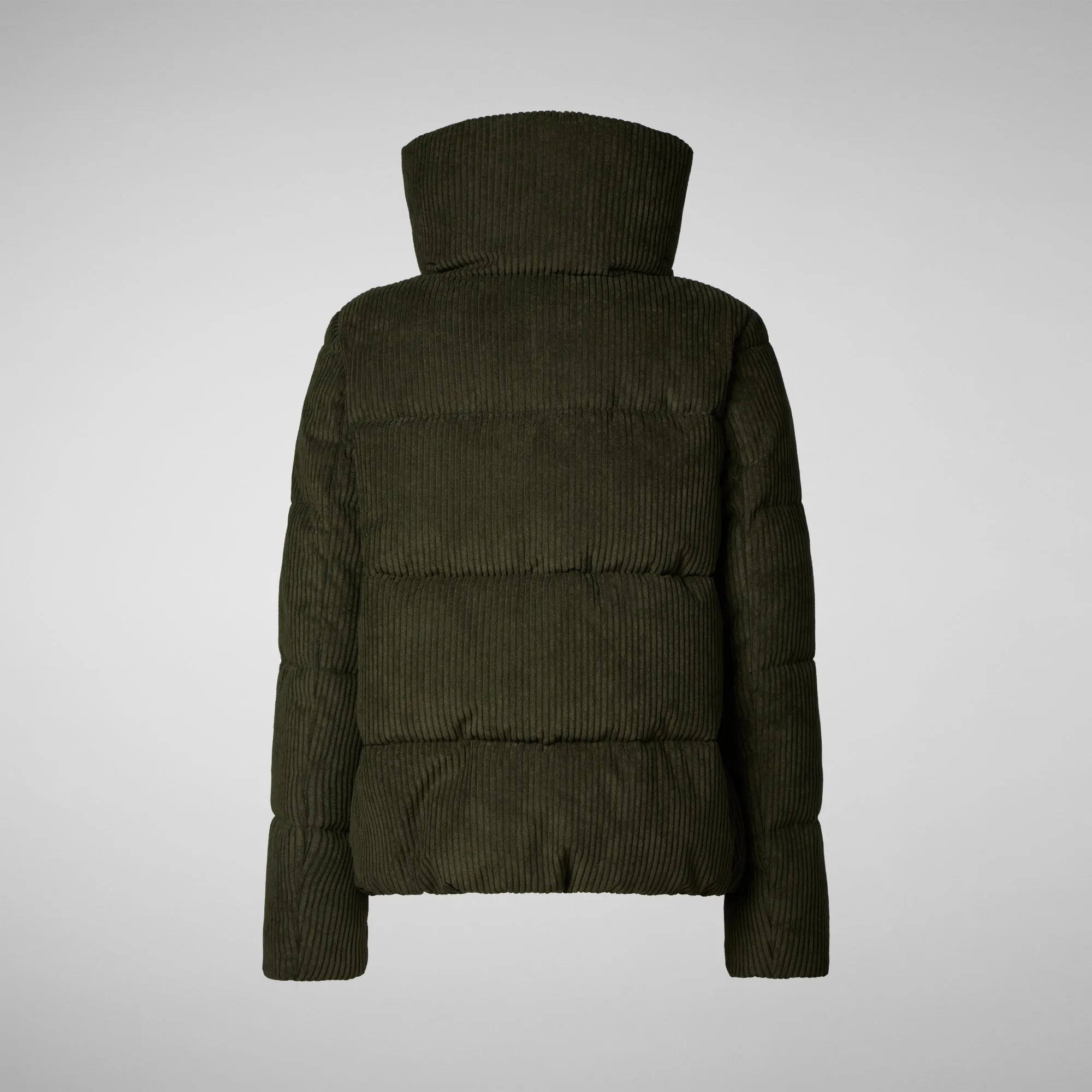 Women's Animal free Puffer Jacket Annika in LAND GREEN