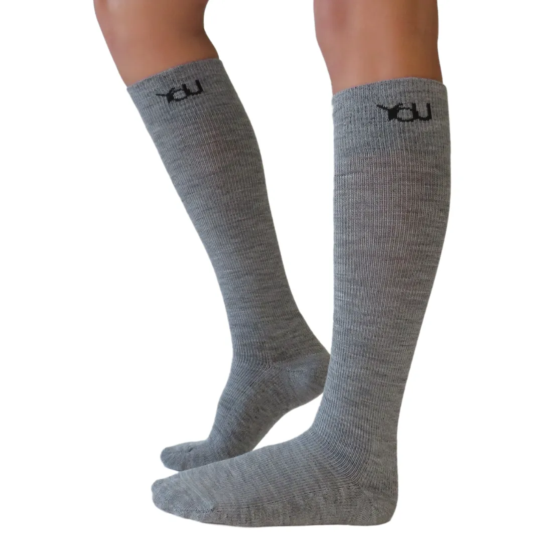 YoU Compression® 3 Pairs Merino Wool Knee High 20-30 mmHg