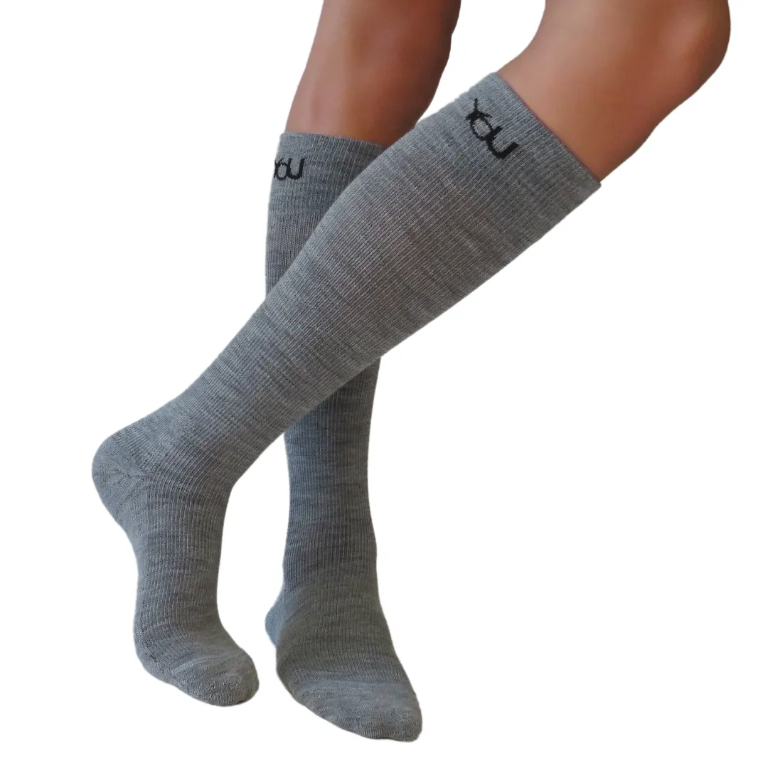 YoU Compression® 3 Pairs Merino Wool Knee High 20-30 mmHg