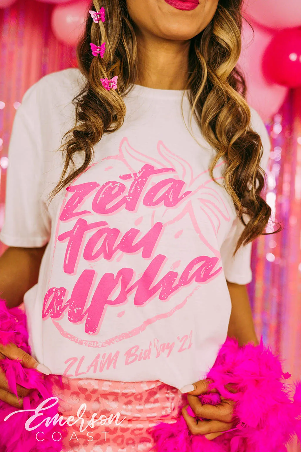 Zeta Tau Alpha Zlam Bid Day Tee